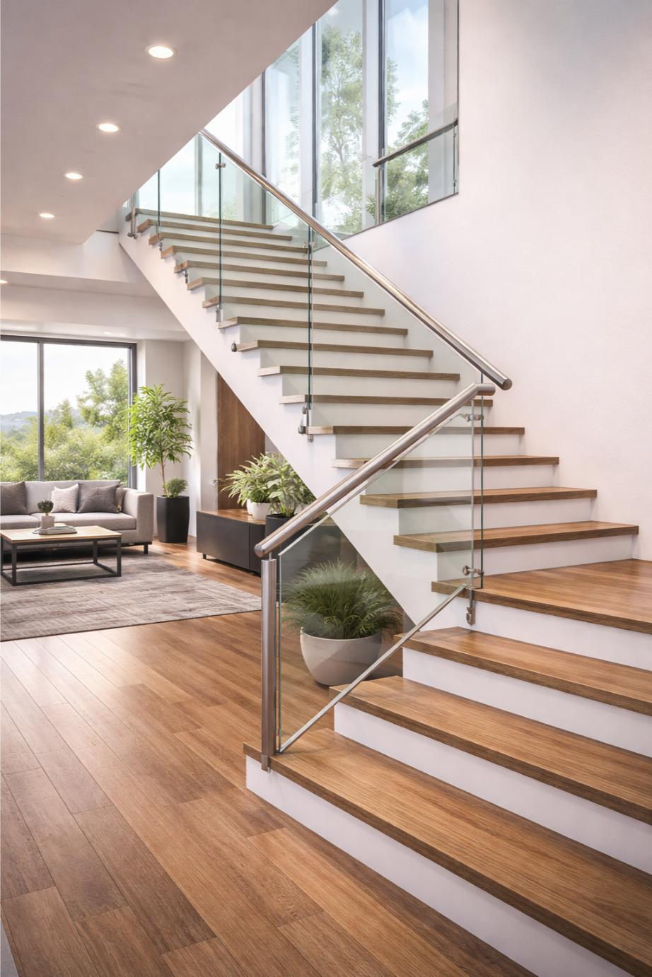 Est-ce que le verre est sécurisé pour un garde-corps d’escalier ?